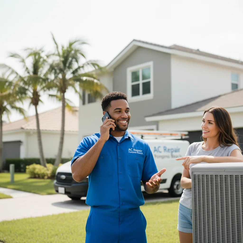 AC Repair Pompano Beach customer support in Poland